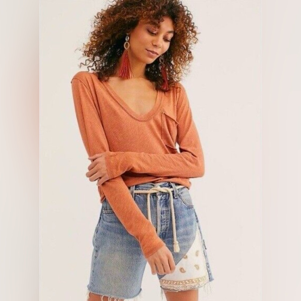 Free People - We the Free - Betty Long Sleeve NWOT